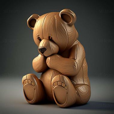 3D model teddy bear (STL)